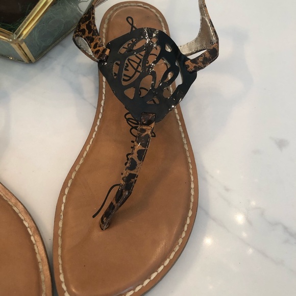 Libby Edelman Cheetah leopard print sandals - Picture 2 of 5